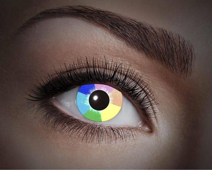 Actual product image Bach Optic Green contact lenses (green Diamond)