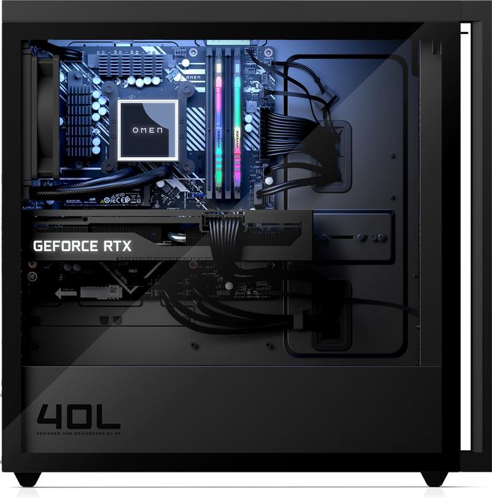Productafbeelding HP Omen 40L GT21-1017ng Gaming PC (AMD Ryzen 7 7800X3D, 32 GB, 1000 GB, GeForce RTX 4070 Super)