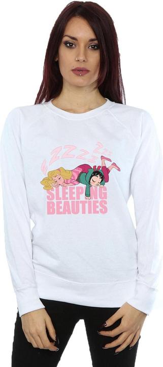 Actual product image Disney Womens/Ladies Wreck It Ralph Aurora And Vanellope Sweatshirt (XXL)