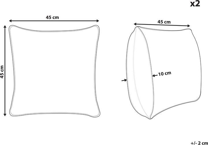 Actual product image Beliani Laminaria (45 x 45 cm)