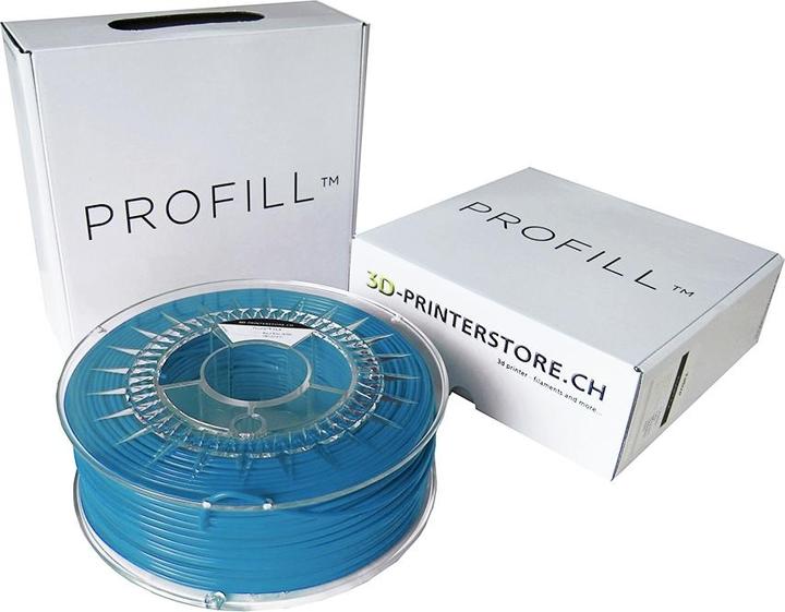 Produktbild 3d-printerstore.ch ABS ProFill Filament 2.85mm 1 kg sky blue RAL 5015 (ABS, 2.85 mm, 1000 g, Blau)