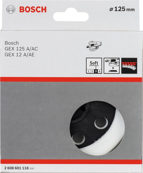 Image du produit Bosch Professional Zubehör Accessories 2608601118 Plateau de ponçage (Très bien)