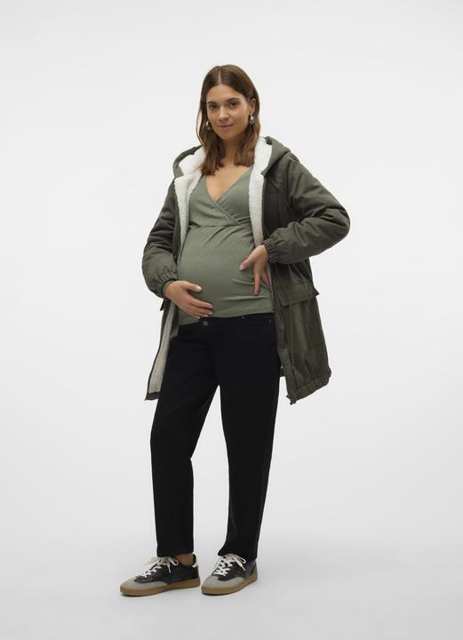 Actual product image Mamalicious Hood Elasticated cuffs Jacket Jacket (S)