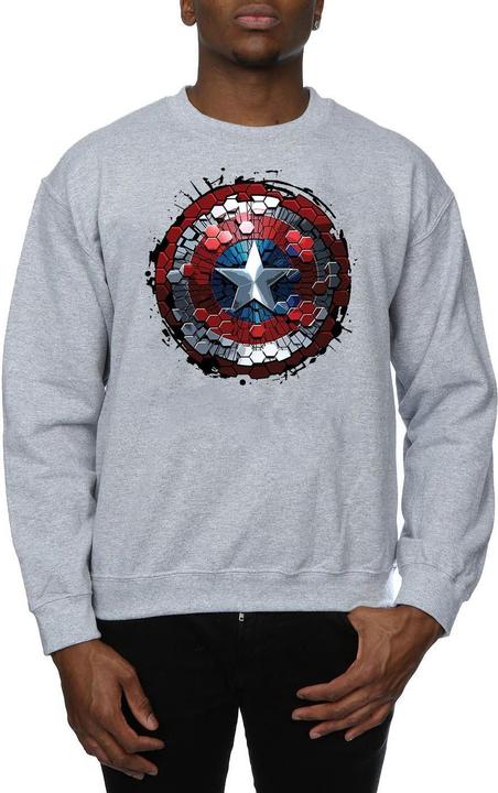 Captain America Civil War Hex Shield Sweatshirt