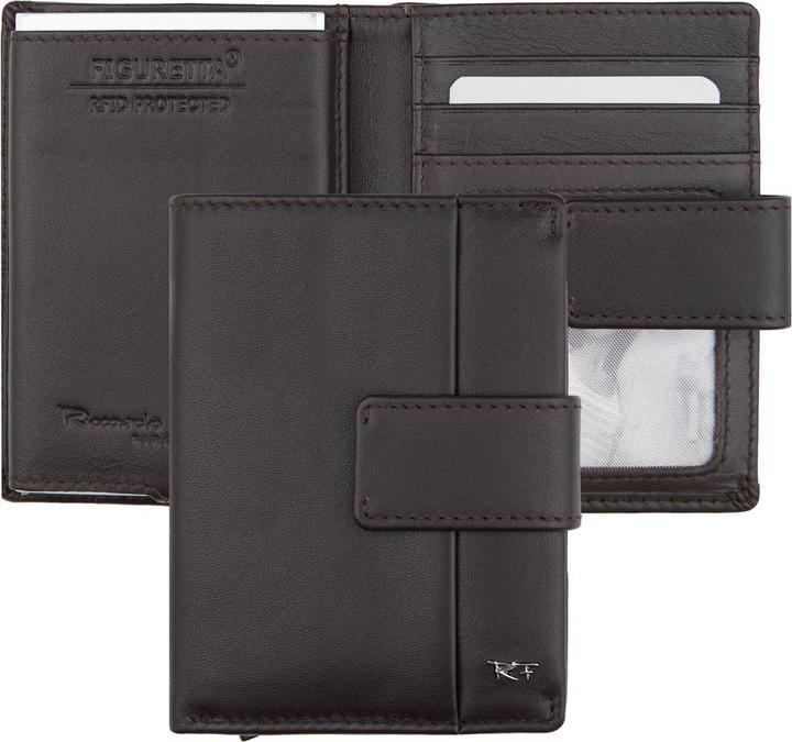 Actual product image Riccardo Ferducci Credit card case with coin pocket