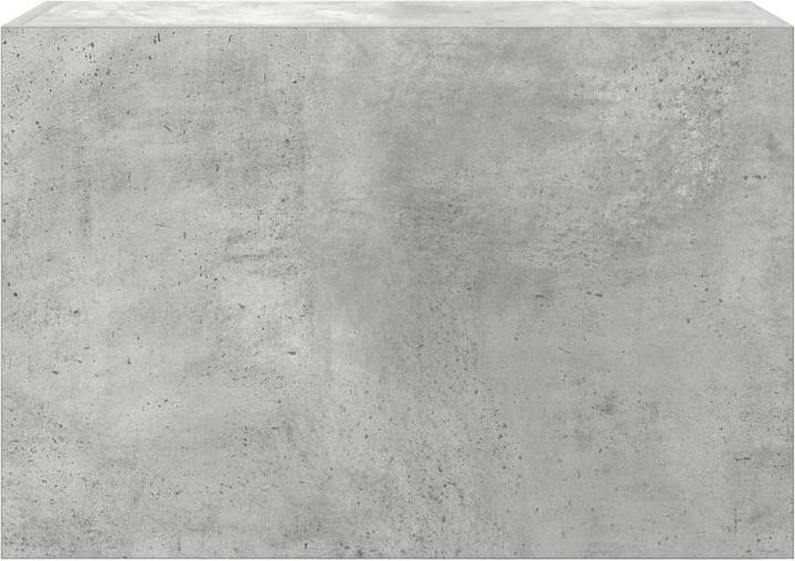Actual product image VidaXL Bathroom wall cabinet concrete grey 60x25x40 cm wood-based material