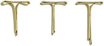 Immagine prodotto Alco Clip per sacchi campione testa piatta 4 x 16 mm (L x L) metallo ottone placcato ottone 1.000 (1 x)