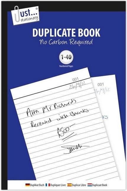 Immagine prodotto Tallon Libro delle ricevute carta autocopiante (40 x, 0,6 x 20,3 x 12,7 cm)