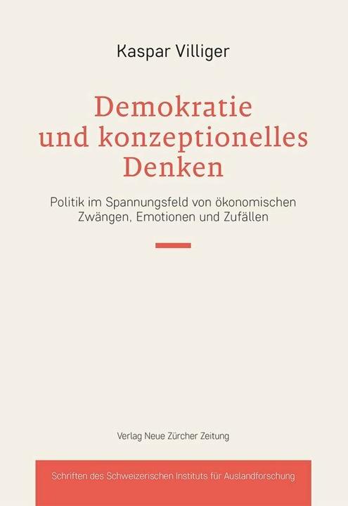 Actual product image Demokratie und konzeptionelles Denken (German, Kaspar Villiger, 2015)