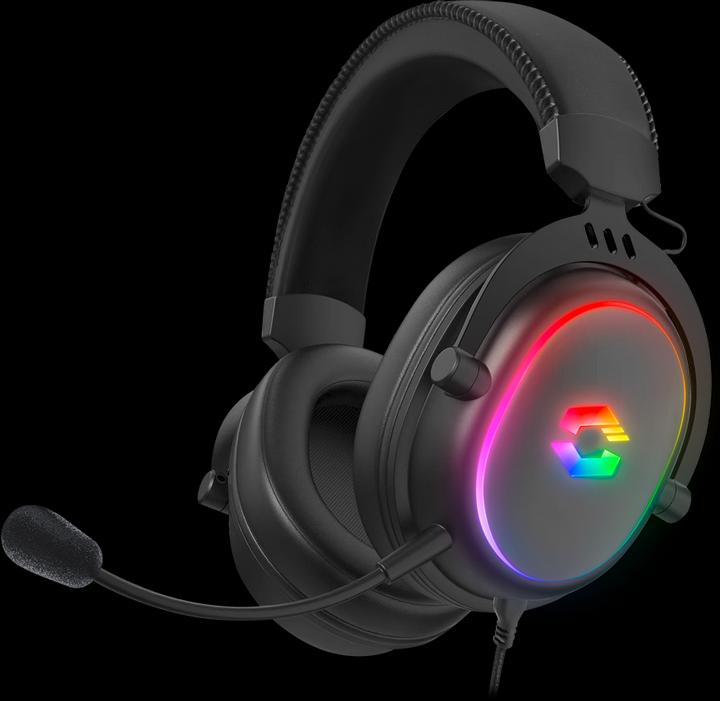 Actual product image Speedlink CONUX RGB Stereo Gaming Headset - for PC/PS5/PS4/Xbox Series X/S/Switch/OLED/Lite, black (Cable)