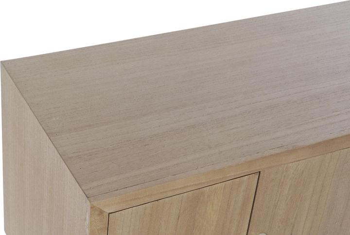 Produktbild DKD Home Decor TV furniture Grey Cream Metal Paolownia wood (90 x 34 x 66.5 cm)