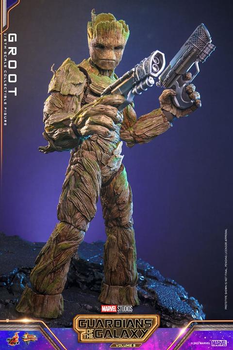 Image du produit Hot Toys Les Gardiens de la Galaxie Vol. 3 "Groot" Figurine 1/6
