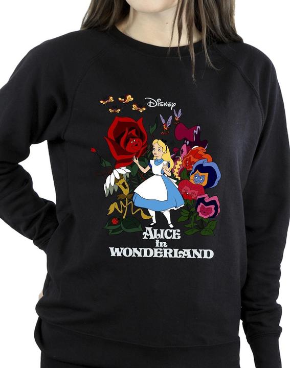 Produktbild Disney Alice im Wunderland Blumen Sweatshirt (S)