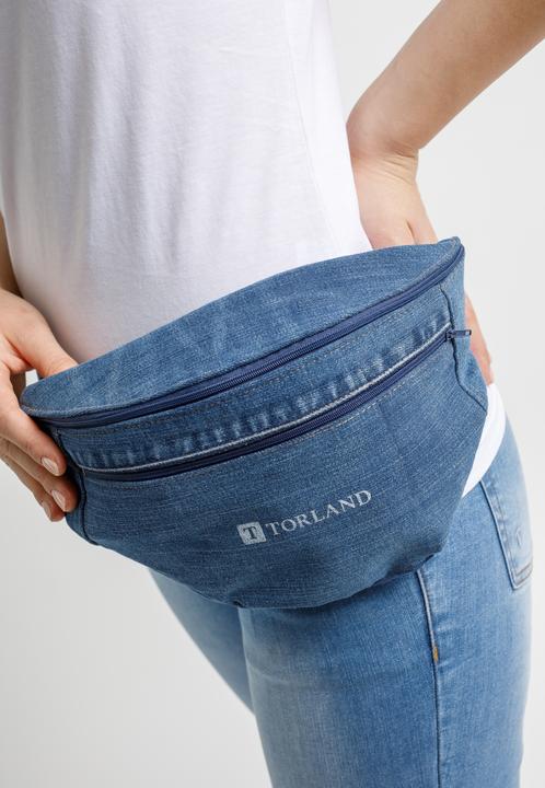 Image du produit Torland Sac banane en jean upcyclé Bauck