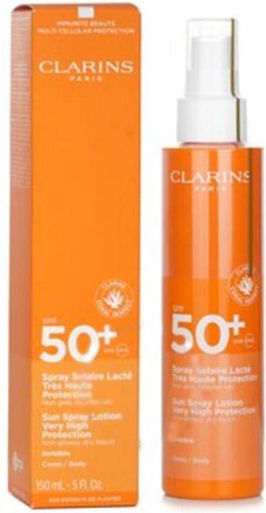 Produktbild Clarins Sun - SONNENPFLEGE-KÖRPERLOTION SPF50+ (Sonnenlotion, SPF 50+, 150 ml, 203 g)
