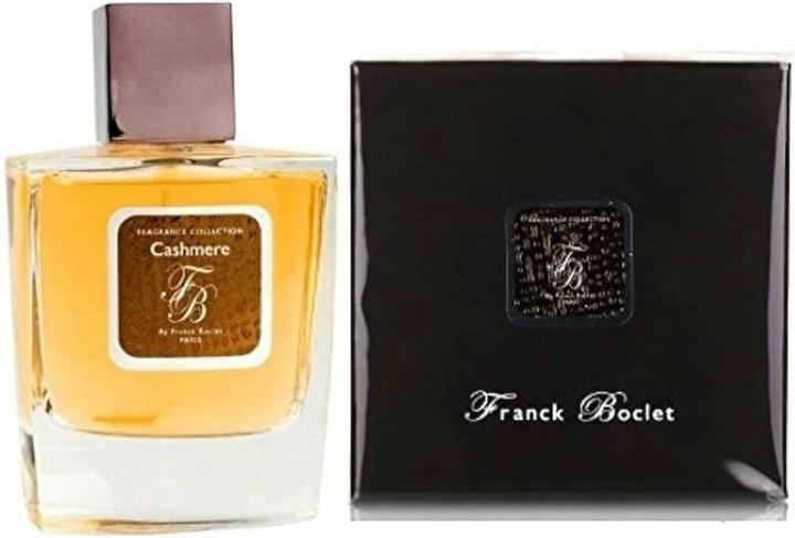 Actual product image Franck Boclet Cashmere by Eau de Parfum Spray (Unisex) 100 ml (Eau de parfum, 100 ml)