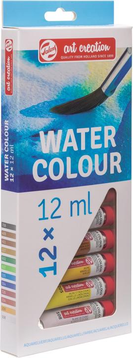 Produktbild Talens Aquarellmalset 12x12ml (Mehrfarbig, 12000 ml)