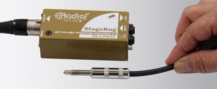 Actual product image Radial SB-4 Piezo (DI box)