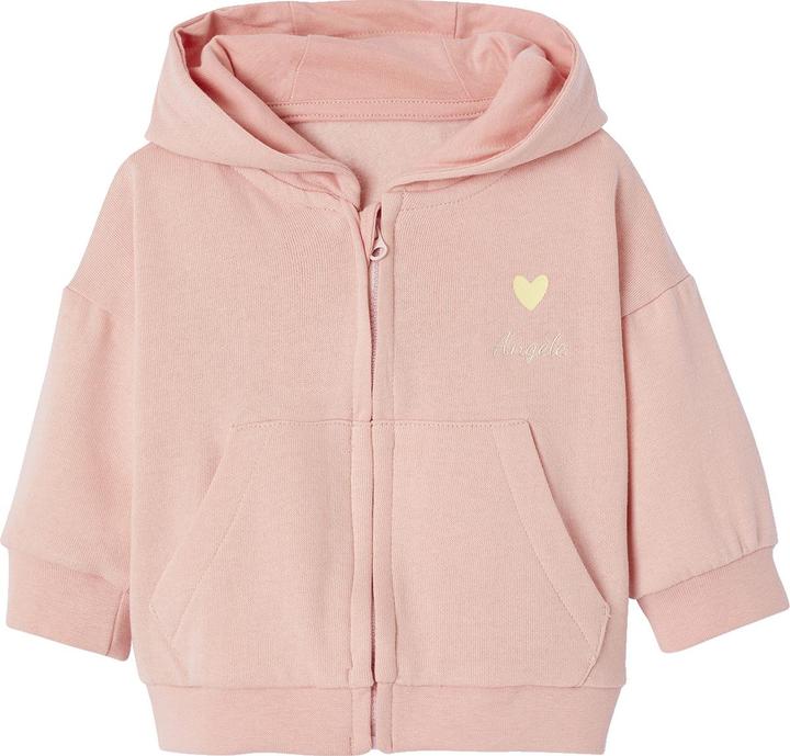 Image du produit Vertbaudet Mädchen Baby-Set: Kapuzensweatjacke & Sweathose mit Recycling-Polyester (62)