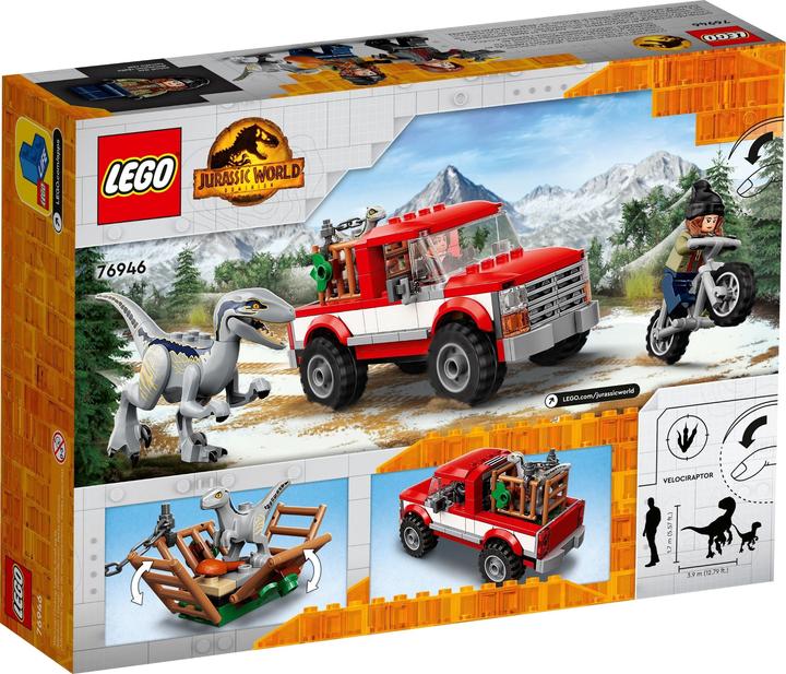 Immagine prodotto LEGO Blu e Beta nella trappola dei Velociraptor (76946, LEGO Jurassic World)