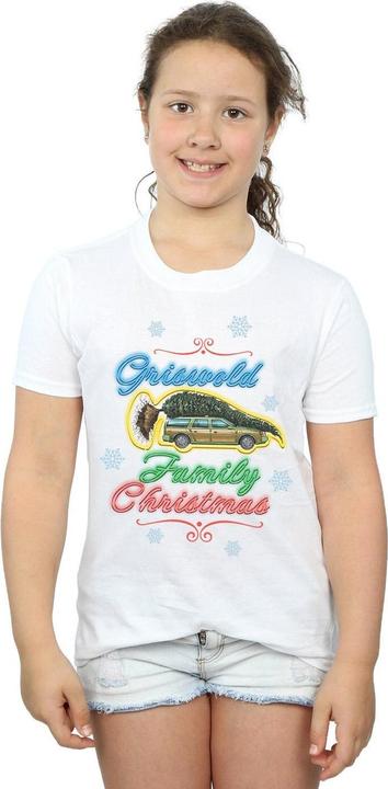Image du produit National Lampoon´s Vacation National Lampoon's Christmas Vacation - T-shirt GRISWOLD FAMILY CHRISTMAS - Fille (152, 158)