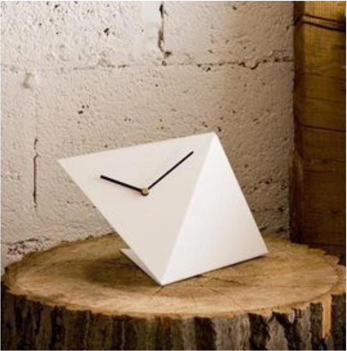 Produktbild Gie El ACL0011 - Tischuhr BIRD weiss