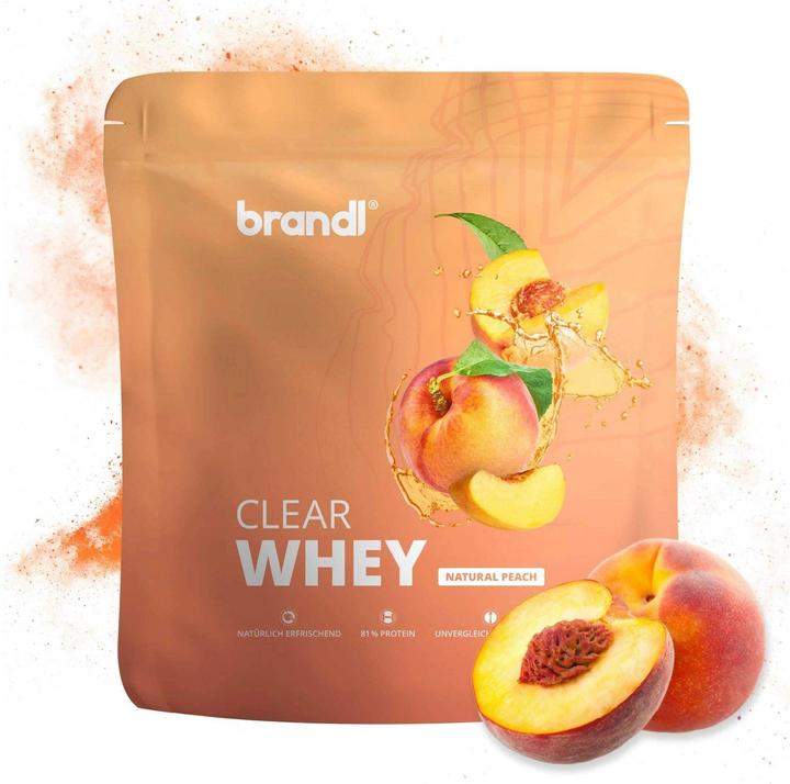 Image du produit Brandl Clear Whey (Pêche, 1 pcs, 800 g)