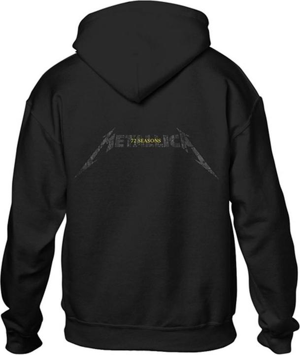 Image du produit Metallica - Sweat à capuche CHARRED - Adulte (S)