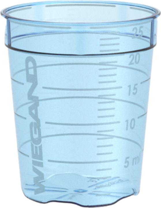 Wiegand MediBecher Multi 25ml blau 47
