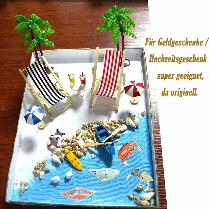 Immagine prodotto I Am Creative Accessori da spiaggia decorativi in miniatura