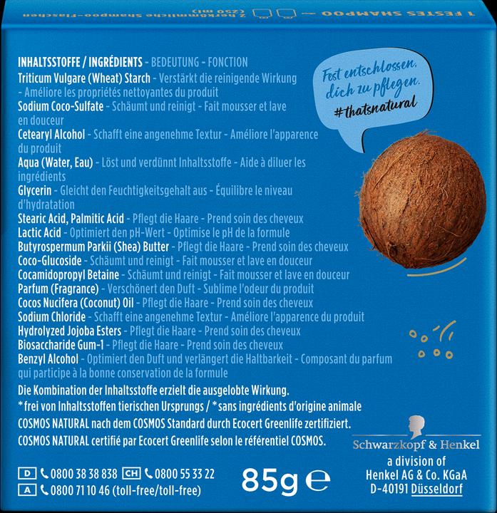 Image du produit Nature Box Huile de coco (Shampoing solide)