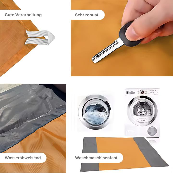 Produktbild Hermex Strandmatte Strandtuch Picknickdecke Sandfreie Stranddecke Liegetuch