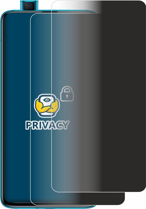Produktbild BROTECT Sichtschutzfolie Anti-Spy Privacy Folie Blaulicht-Schutz (2 Stück, Xiaomi Poco F2 Pro)