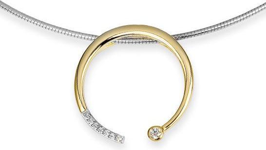Actual product image Breuning DEPENDANT - BRILL. 0,12 Ct. H/si (750/18 K Gold)