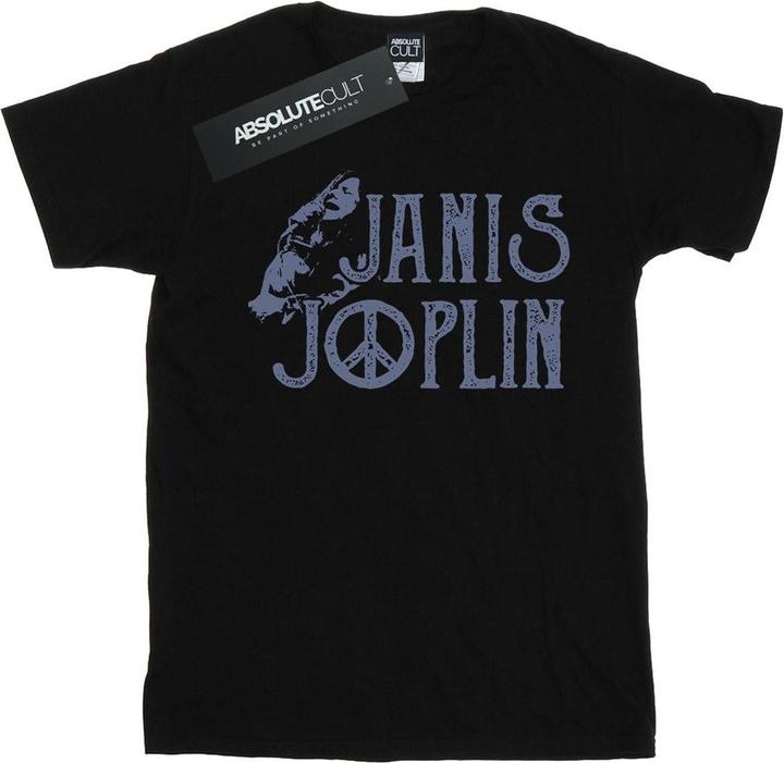 Immagine prodotto Janis Joplin Type Logo Maglietta Ampia Donna (M)