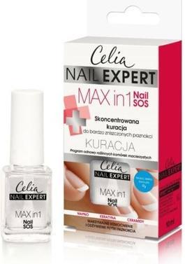 Celia Nail Expert Max in 1 Nail SOS Concentrated Nail Treatment 10ml (10 ml)