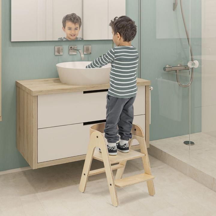 Produktbild MamaToyz MiniStep 2 in 1 - Schemel / Tritthocker