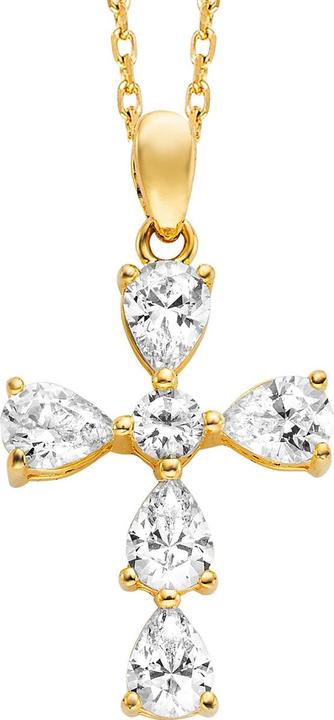 Image du produit Julie Julsen Halskette Kreuz (Argent 925)