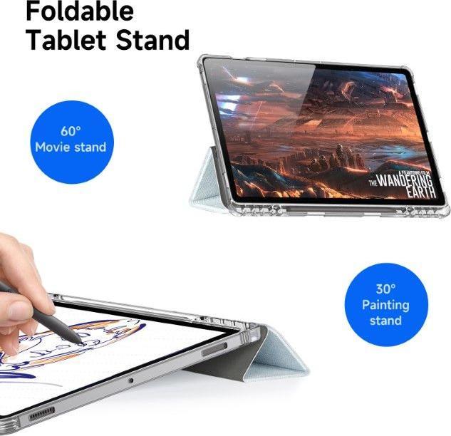 Actual product image Dux Ducis Unid Series Leather Bookcover Cover (Galaxy Tab S9 FE+, Galaxy Tab S10+, Galaxy Tab S9+)