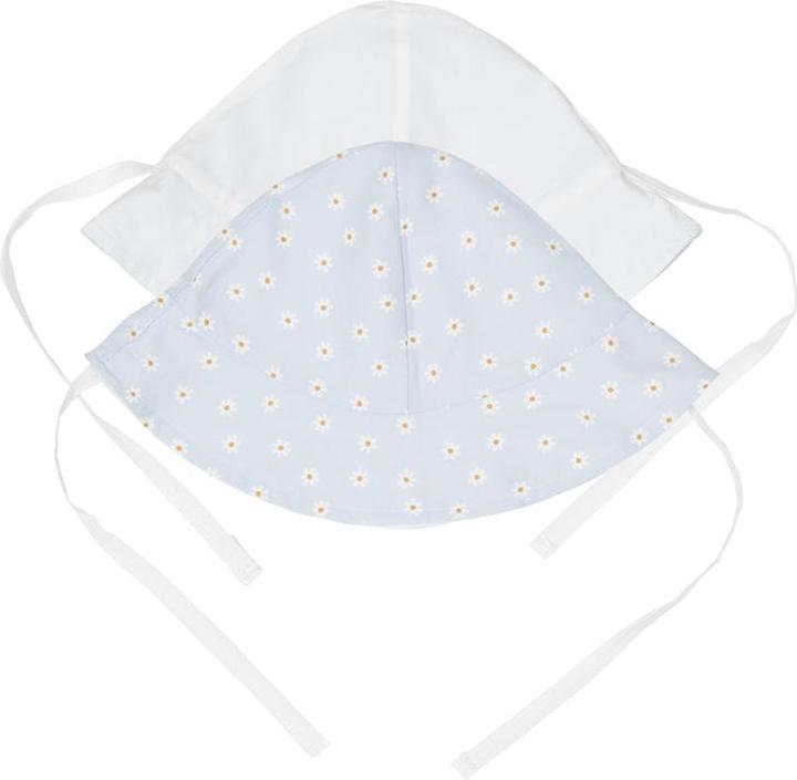 Produktbild Little Dutch Wendebarer Sonnenhut Daisies Blue / White - size 1 (1)