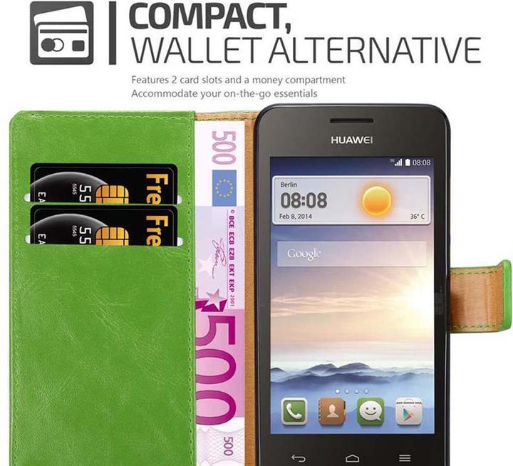 Image du produit Cadorabo Book Couverture de luxe (Huawei Ascend Y330, Huawei Ascend Y360)