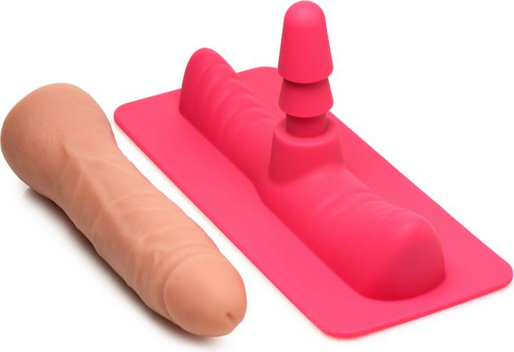 Produktbild Frisky Saddle Adapter with Dildo - Pink/Flesh
