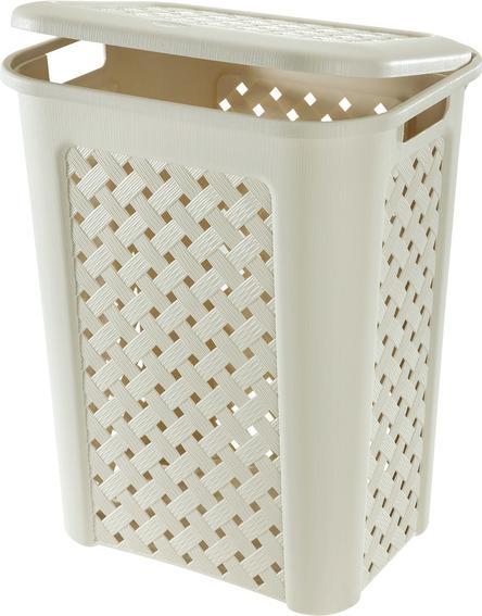 Tontarelli Cesta Portabiancheria Arianna 50L - Angora (50 l)