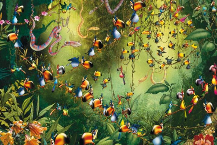 Actual product image Piatnik F Ruyer virgin forest T (1000 pieces)