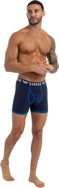 Actual product image Kandor Mens Lingo Boxer Shorts (Pack of 5) (S, 5-pack)