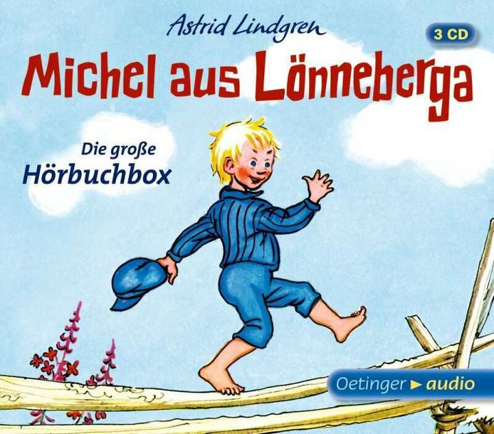 Actual product image Michel from Lönneberga. The big audio book box (Astrid Lindgren, German)