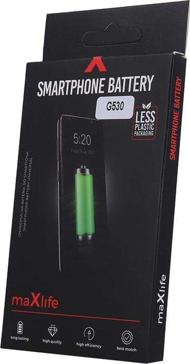 Image du produit Maxlife batterie pour Samsung Galaxy Grand Prime G530 / J3 2016 / J5 J500 / EB-BG530BBE 2600mAh