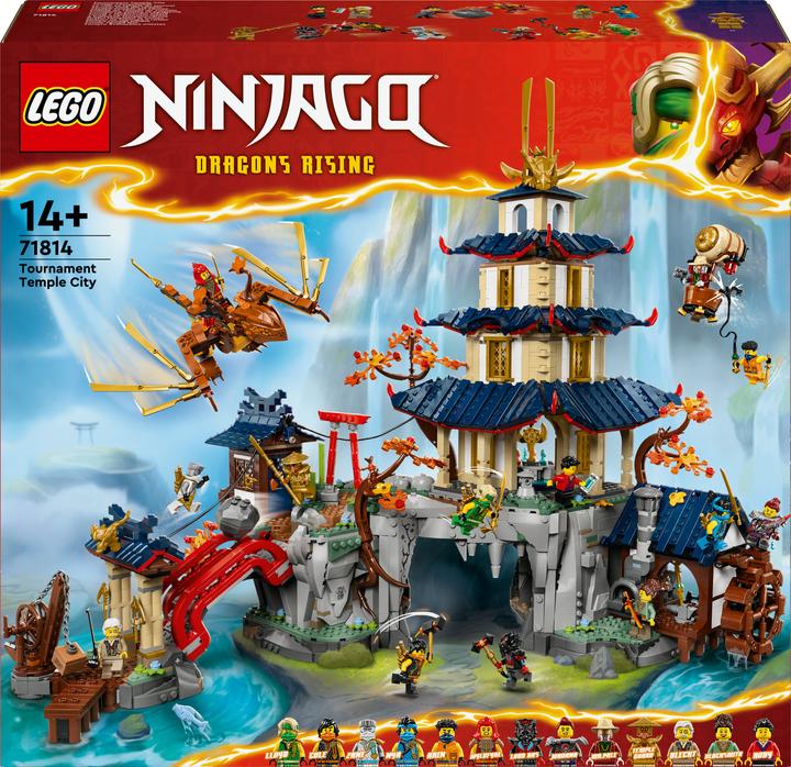 Actual product image LEGO Tournament temple city (71814, LEGO Ninjago, LEGO Rare Sets)