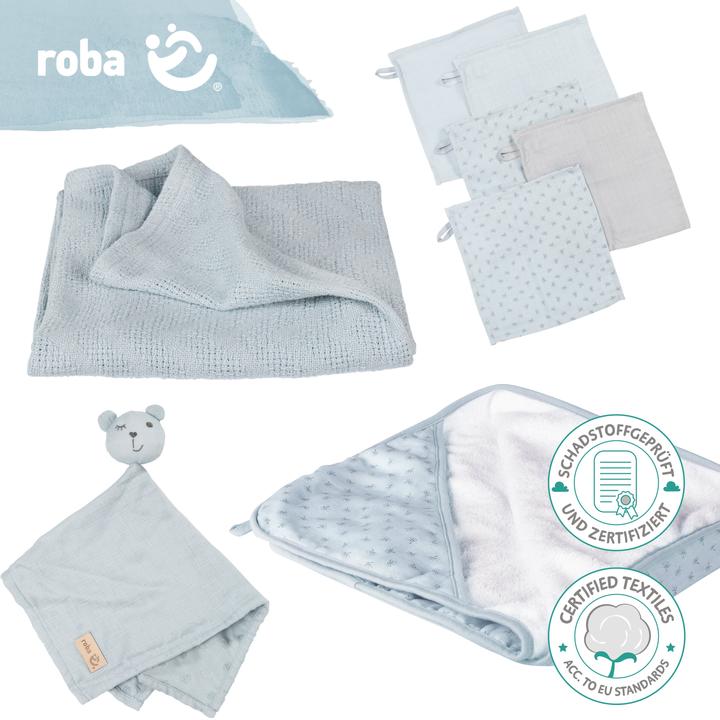 Immagine prodotto Roba Set regalo per la cura del bambino Lil Planet turchese