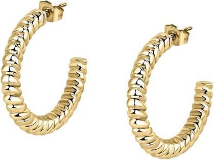 Actual product image Morellato Elegant gold-plated earrings circles Creole SAUP02 (L)